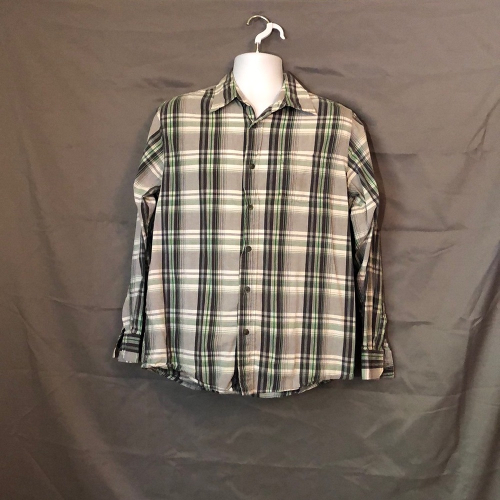 Long Sleeve Plaid Button Down